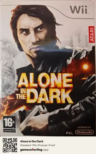 Alone in the Dark Nintendo Wii, France box front