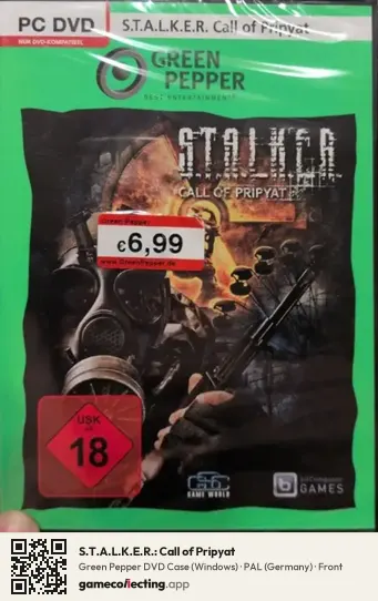 S.T.A.L.K.E.R.: Call of Pripyat Computer, Germany box front