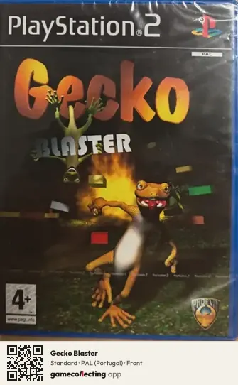Gecko Blaster PlayStation 2, Portugal box front