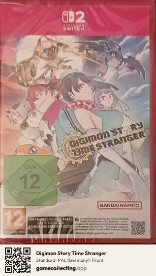 Digimon Story Time Stranger Nintendo Switch 2, Germany box front