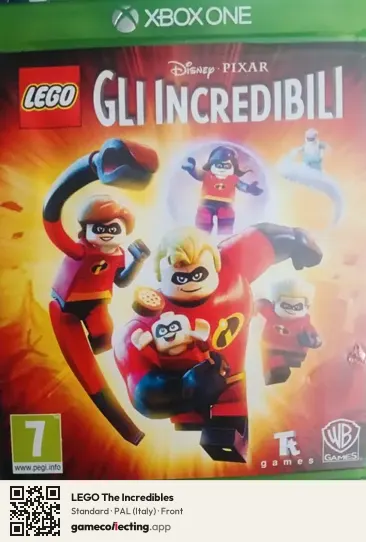 LEGO The Incredibles Xbox One, Italy box front