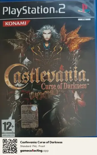 Castlevania: Curse of Darkness PlayStation 2, PAL box front
