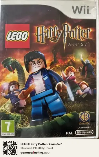 LEGO Harry Potter: Years 5-7 Nintendo Wii, Italy box front