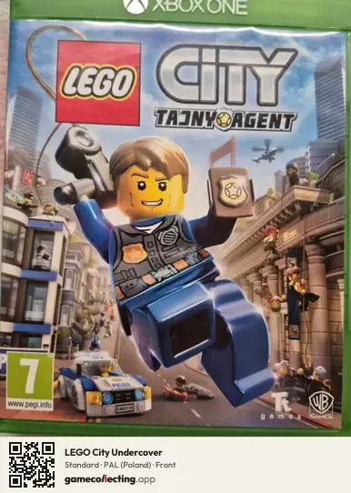 LEGO City Undercover Xbox One, Poland box front