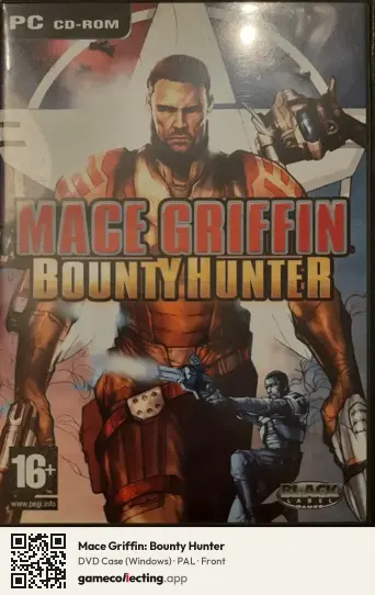 Mace Griffin: Bounty Hunter Computer, PAL box front