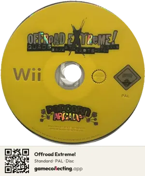 Offroad Extreme! Nintendo Wii, PAL disc