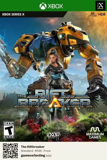 The Riftbreaker Xbox Series X, NTSC box front