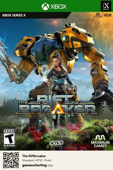 The Riftbreaker Xbox Series X, NTSC box front
