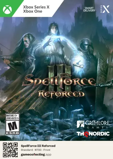 SpellForce III Reforced Xbox Series X, NTSC box front