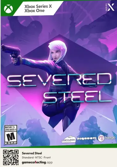 Severed Steel Xbox Series X, NTSC box front