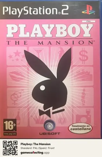 Playboy: The Mansion PlayStation 2, Spain box front