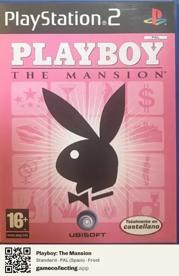 Playboy: The Mansion PlayStation 2, Spain box front