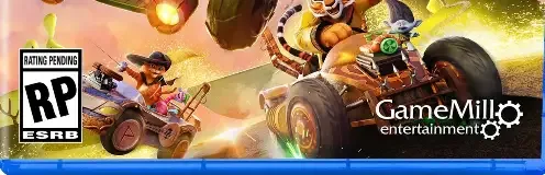 DreamWorks All-Star Kart Racing, the ESRB box on its front