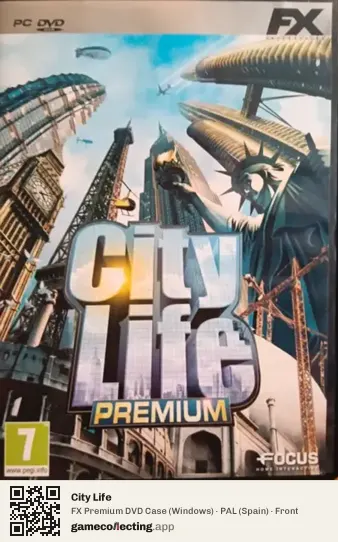 City Life Computer, Spain box front