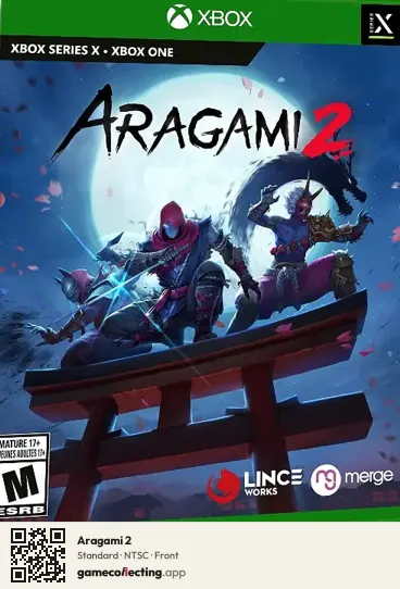 Aragami 2 Xbox Series X, NTSC box front