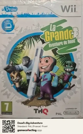 Dood's Big Adventure Nintendo Wii, France box front