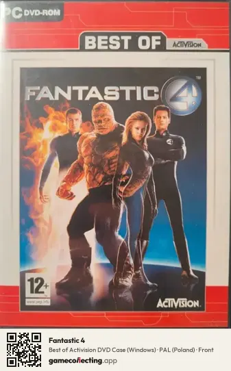 Fantastic 4 Computer, Poland box front