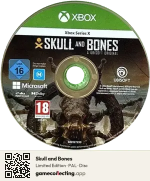Skull and Bones Xbox Series X, PAL disc