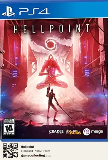 Hellpoint PlayStation 4, NTSC box front