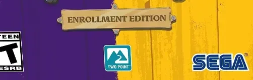Two Point Campus, the ESRB box on its front