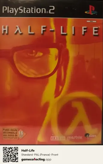 Half-Life PlayStation 2, France box front