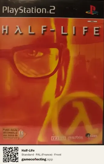 Half-Life PlayStation 2, France box front