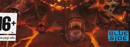 Kingdom Under Fire: Circle of Doom, the PEGI square on its front