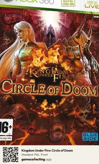 Kingdom Under Fire: Circle of Doom Xbox 360, PAL box front