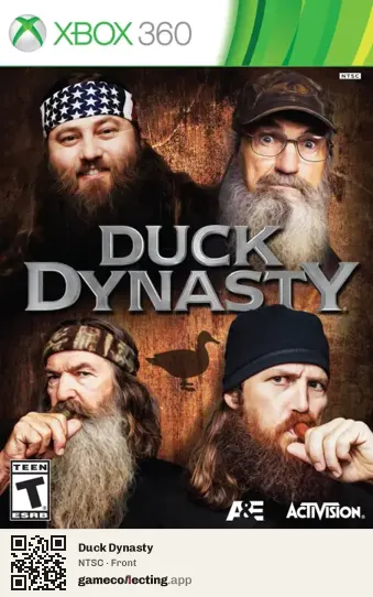 Duck Dynasty Xbox 360, NTSC box front