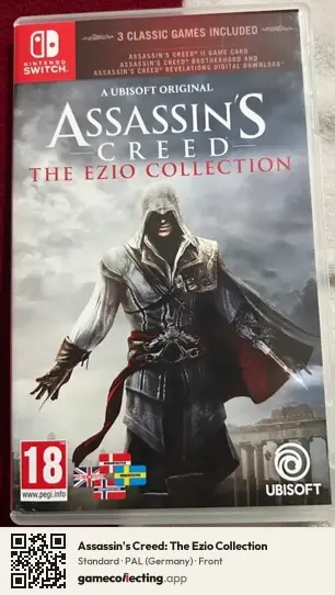 Assassin's Creed: The Ezio Collection Nintendo Switch, Germany box front