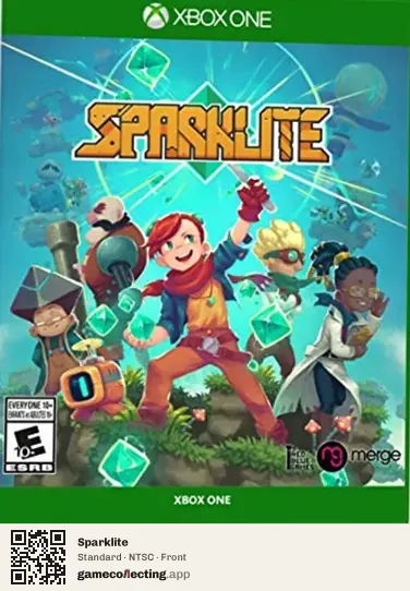 Sparklite Xbox One, NTSC box front