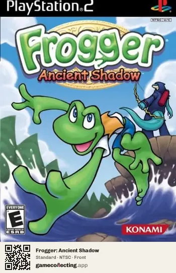 Frogger: Ancient Shadow PlayStation 2, NTSC box front