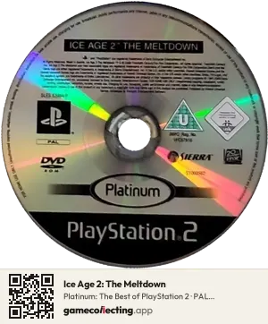 Ice Age 2: The Meltdown PlayStation 2, PAL disc