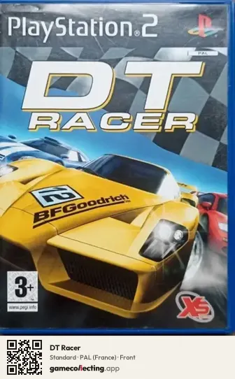 DT Racer PlayStation 2, France box front