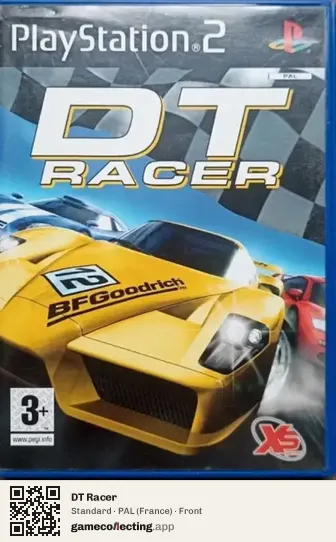 DT Racer PlayStation 2, France box front