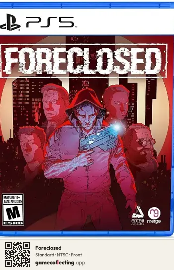 Foreclosed PlayStation 5, NTSC box front