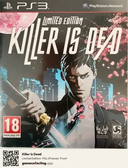 Killer Is Dead PlayStation 3, France box front