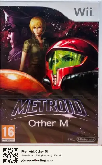 Metroid: Other M Nintendo Wii, France box front