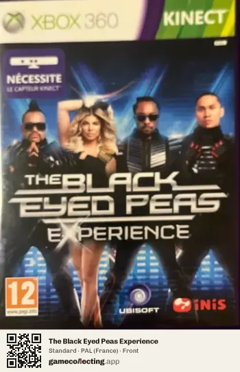 The Black Eyed Peas Experience Xbox 360, France box front
