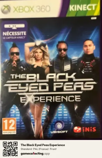 The Black Eyed Peas Experience Xbox 360, France box front