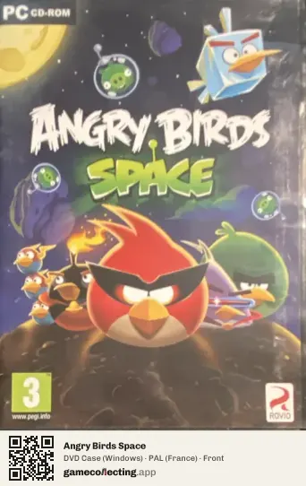 Angry Birds Space Computer, France box front