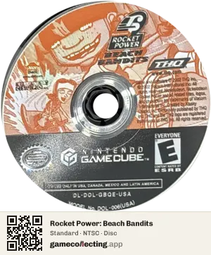 Rocket Power: Beach Bandits Nintendo GameCube, NTSC disc