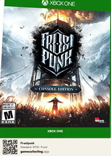 Frostpunk Xbox One, NTSC box front
