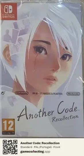 Another Code: Recollection Nintendo Switch, Portugal box front
