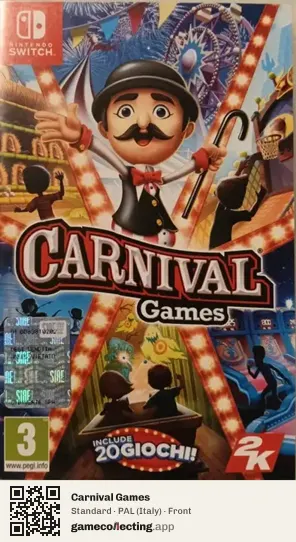 Carnival Games Nintendo Switch, Italy box front