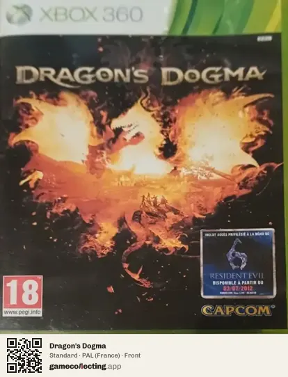 Dragon's Dogma Xbox 360, France box front