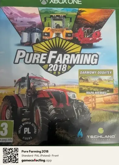 Pure Farming 2018 Xbox One, Poland box front