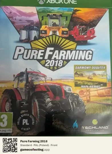 Pure Farming 2018 Xbox One, Poland box front