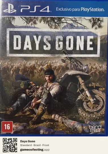 Days Gone PlayStation 4, Brazil box front