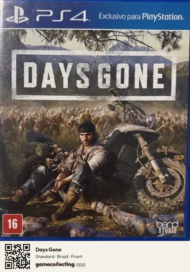 Days Gone PlayStation 4, Brazil box front